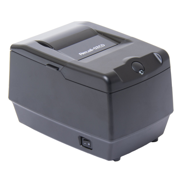 Фискальный регистратор ККТ "РИТЕЙЛ-02Ф" RS/USB с раз. ДЯ с автоотрезчиком (черный) без ФН ФФД 1.2