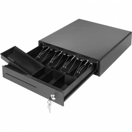 Денежный ящик PayTor HT-335P (Механический, черный)