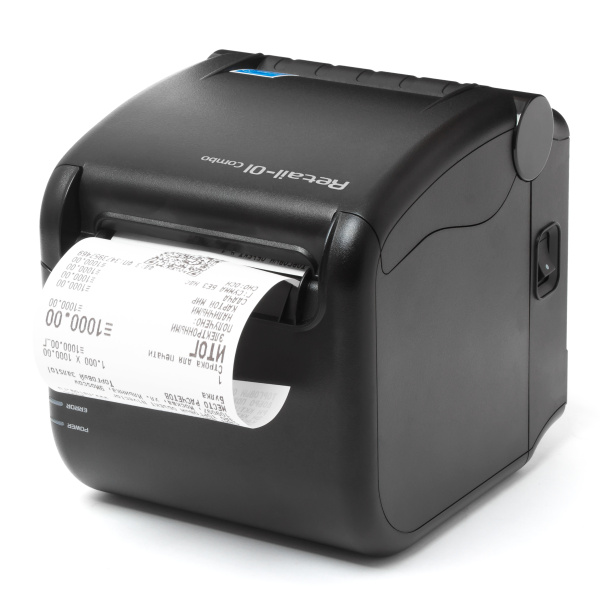 Фискальный регистратор ККТ "РИТЕЙЛ-КОМБО-01Ф" Cover ФФД 1.2 2LAN/HUB черный без ФН