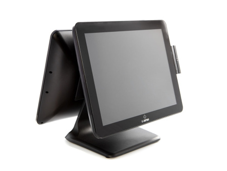 Сенсорный терминал G-SENSE Juniour-R Plus, черный (15", Core i5, 8 Gb, SSD 128 Gb, c MSR, 6*USB, 2*COM, без ОС, wall mount, BT+WiFi, со вторым монитором 15")