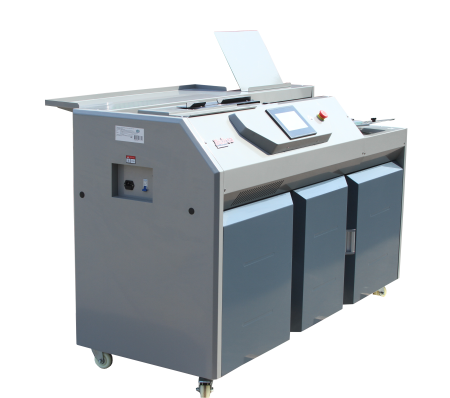 Автоматический термопереплётчик А3 (ролики боковой проклейки, торшонирование и фреза) Bulros 60R