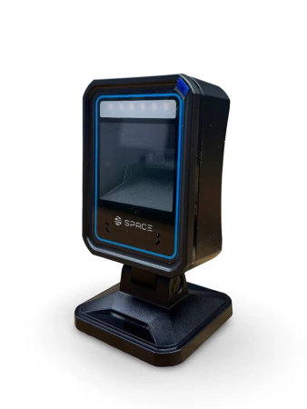 Сканер штрих-кода SPACE LAMA-2D-USB (черный), стационарный