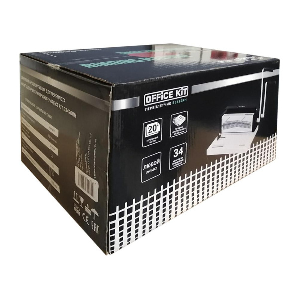 Переплетный аппарат на металлическую пружину Office Kit B3420RH Переплетный аппарат на металлическую пружину Office Kit B3420RH
