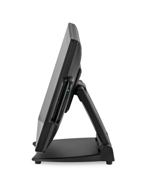 Сенсорный POS-монитор 15" АТОЛ TM15, P-CAP, без рамки, ридер МК, HDMI+VGA, складная подставка, встроенные динамики, цвет черный