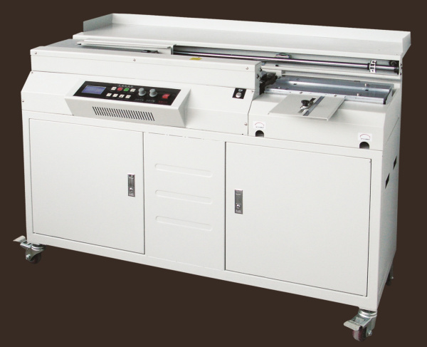 Автоматический термопереплётчик (ролики боковой проклейки, торшонирование и фреза) Bulros 50R