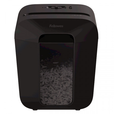 Шредер Fellowes® Powershred® LX45, DIN P-4,  4х37мм, 8 лст., 17 лтр.,  уничт.: скрепки,скобы,карты