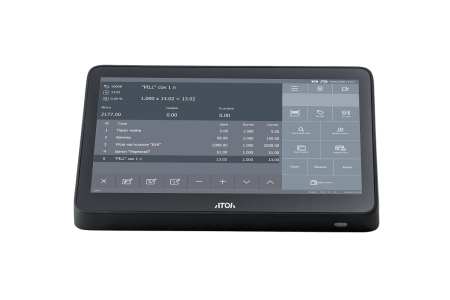 Сенсорный терминал АТОЛ Optima (11.6", J3455, 8 ГБ DDR3L, SSD 128 Гб M.2, без АКБ, Windows 10 IoT.). V7