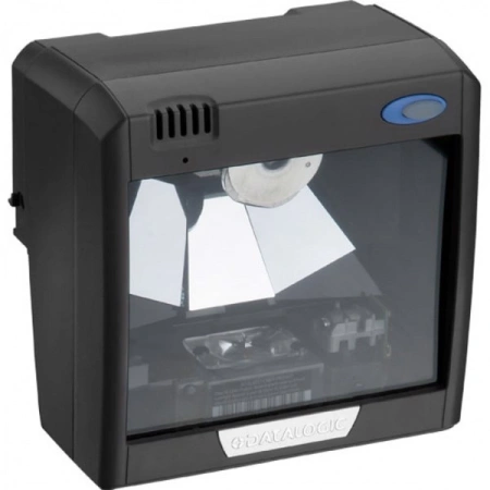 Стационарный сканер штрих-кода Datalogic Magellan 2200VS M220E-00121-01040R (Сканер Datalogic Magellan 2200VS, 1D, RS232 Комплект: кабель, блок питания, стандартное крепление. Чёрный.)