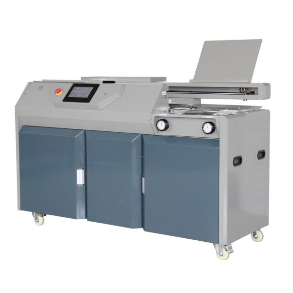 Автоматический термопереплётчик А4 (ролики боковой проклейки, торшонирование и фреза) Bulros 60B