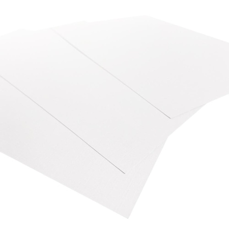 Обложки А4 "лён" белые 100 шт.