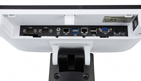 POS-терминал-моноблок Sam4s SPT-S100 15 сенсорный, 4Gb, SSD 120Gb, MSR, N2807, без ОС