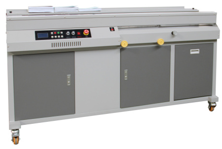 Автоматический термопереплётчик (ролики боковой проклейки, штрихование, торшонирование и фреза) Bulros 588