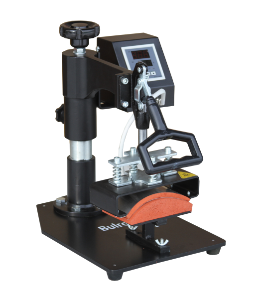 Горизонтально-поворотный термопресс для бейсболок и рукавов, с электронным управлением Bulros TC-10