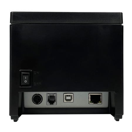 Принтер чеков POScenter RP-80 (80мм, 230 мм/сек, автоотрез, звук.сигнал, USB+LAN) черный