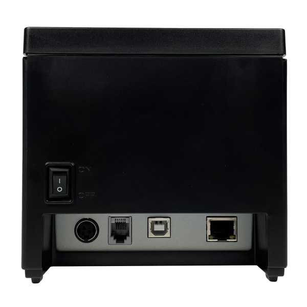 Принтер чеков POScenter RP-80 (80мм, 230 мм/сек, автоотрез, звук.сигнал, USB+LAN) черный