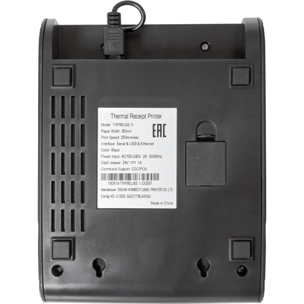 Чековый принтер PayTor TRP80USE II со звонком и световым датчиком Чековый принтер PayTor TRP80USE II со звонком и световым датчиком