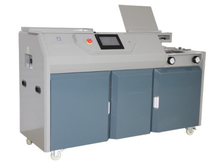 Автоматический термопереплётчик А4 (ролики боковой проклейки, торшонирование и фреза) Bulros 60B