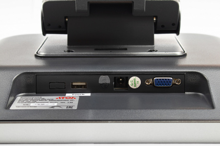 Дополнительный сенсорный монитор 15" АТОЛ STM15 Rev.2, темно-серый, для терминала JAZZ 15/15 Pro/16/16 Pro