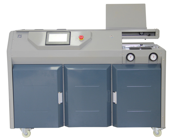 Автоматический термопереплётчик А4 (ролики боковой проклейки, торшонирование и фреза) Bulros 60B