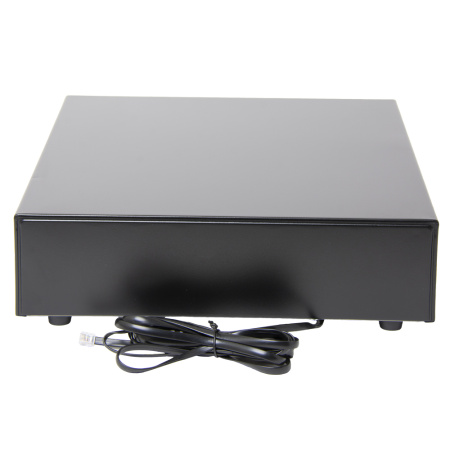 Денежный ящик Poscenter 13K 350x405x90 электромеханический, распайка для "ШТРИХ-М", черный