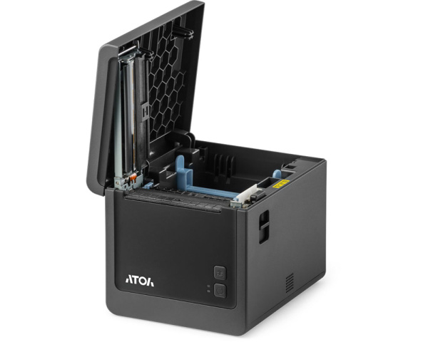 Принтер этикеток АТОЛ DD230, термопечать, 203 dpi, USB, Ethernet, ширина печати 80 мм, скорость печати 127 мм/с.