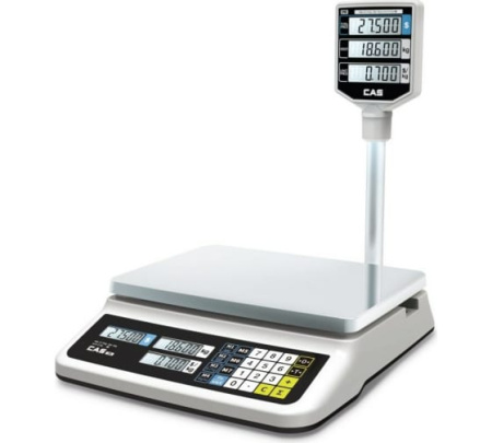 Торговые весы CAS PR-15P LCD