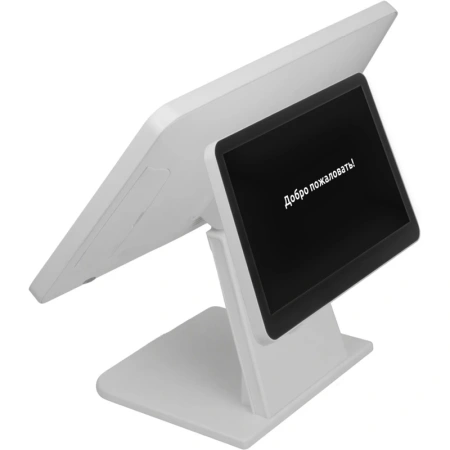 POS-терминал  Вики Макс+ (белый 15.6" N5095 8/128 WiFi BT второй дисплей 11.6" Win10Pro) + Старт бессрочный 4670019031447