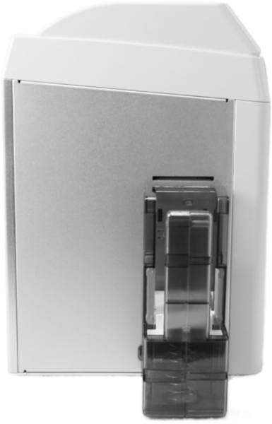 Настольный ретрансферный принтер пластиковых карт Dascom DC-7600: двусторонний, сублимационная ретрансферная печать, 600 точек на дюйм, 55 сек/карту; USB, USB2, Ethernet