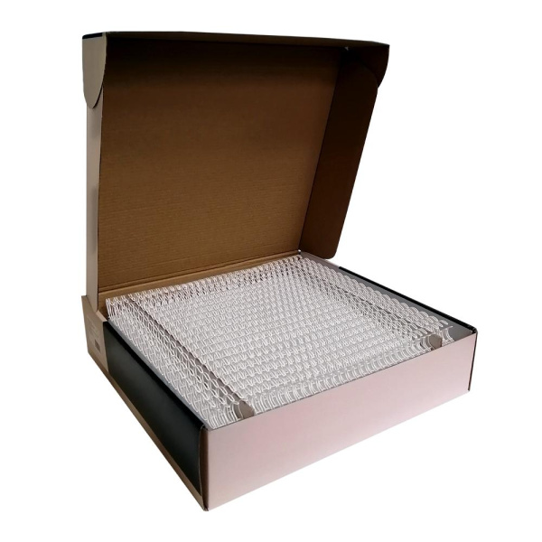 Металлические пружины Office Kit D14.3 мм (9/16) белые 100 шт. Металлические пружины Office Kit D14.3 мм (9/16) белые 100 шт.