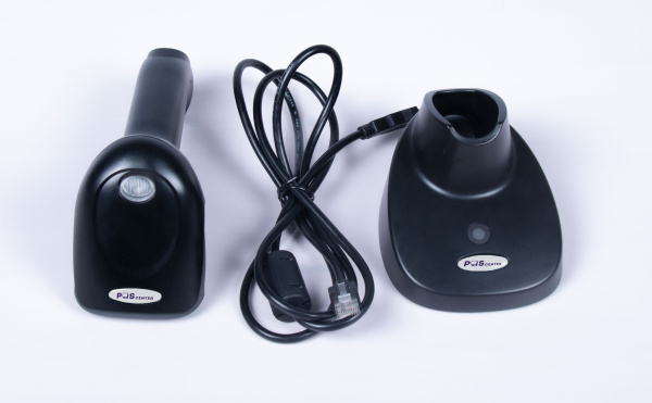 Сканер штрих-кода POScenter SG-110-BT, беспров-ой, адаптер 2.4G, 1.5 м, кредл