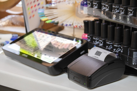 ККТ АТОЛ 1Ф. Черный. Без ФН. USB. БП. 5.0