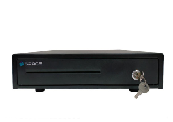 Денежный ящик SPACE BOX-330 (черный, механический, PUSH) Денежный ящик SPACE BOX-330 (черный, механический, PUSH)