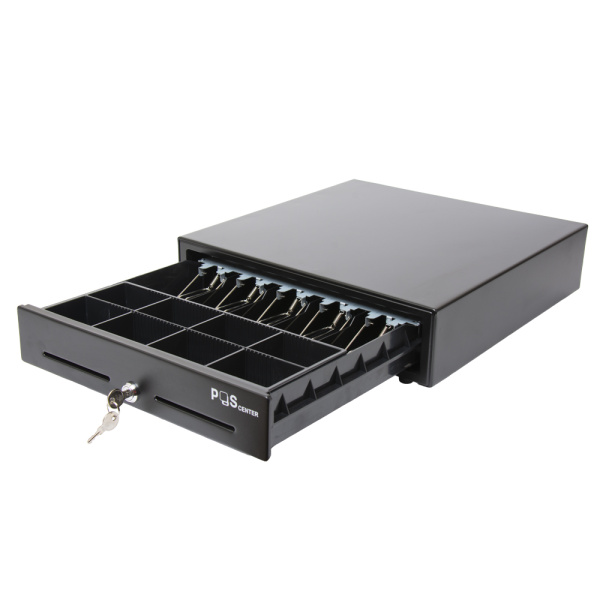 Денежный ящик Poscenter 16K5 410x420x100 распайка для "ШТРИХ-М"черный