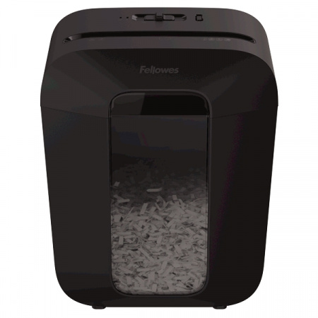 Шредер Fellowes® Powershred® LX50, DIN P-4, 4х37мм, 9лст.,  17 лтр., уничт.: скрепки,скобы,карты