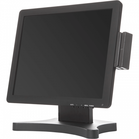 POS монитор сенсорный  15" PayTor TM-15 (V3), VGA+HDMI, ридер