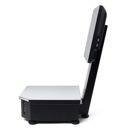Весы с печатью этикетки POSCenter PC200C3V4 Вер. 2 (15", емкостной, RAM 4Gb/SSD 128 Gb) Windows 10, черный моноблок POSCenter