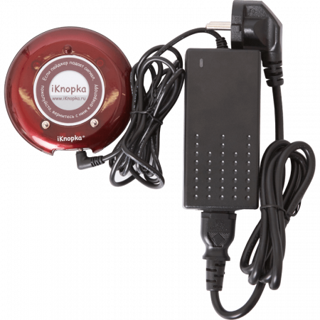 Комплект из 10 пейджеров-приемников iKnopka R18 с зарядной станцией и БП