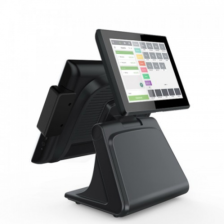 Сенсорный POS терминал Mitsu Titan-15 black (Intel Celeron J1900 (2.0 GHz), 4GB DDR3, SSD 64 Gb) MSR