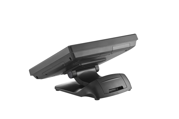 Сенсорный терминал Posiflex PS-3615Q черный (15" P-CAP, Intel Celeron J3455, SSD 128 GB, 4 GB DDR3L), без MSR, без ОС.