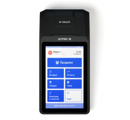 ККТ ШТРИХ-СМАРТПОС-Ф c ФН на 15 мес  (ЕГАИС/ФГИС)