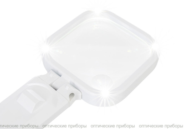 Лупа для чтения Levenhuk Zeno Read ZR10, белая