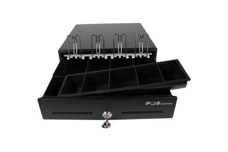 Денежный ящик POScenter 13E 330x335x90 распайка для "ШТРИХ-М", черный