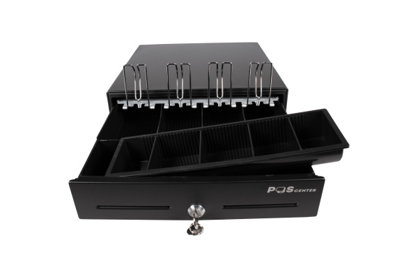 Денежный ящик POScenter 13E 330x335x90 распайка для "ШТРИХ-М", черный