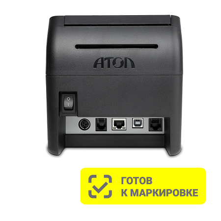 ККТ АТОЛ 27Ф. Черный. Без ФН. USB. RS-232. Ethernet. 5.0