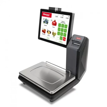 Торговые настольные весы с печатью этикеток M-ER 725 PM