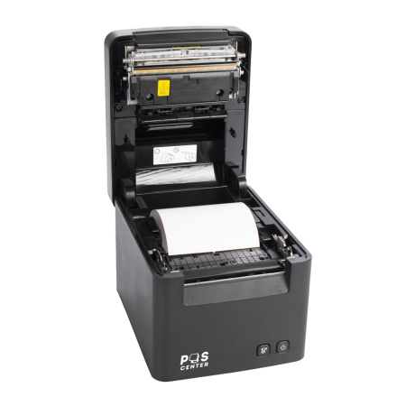 Принтер чеков Poscenter SP9 (80мм, 260 мм/сек, автоотрез, звук. сигнал, USB+LAN+ден.ящ.) черный