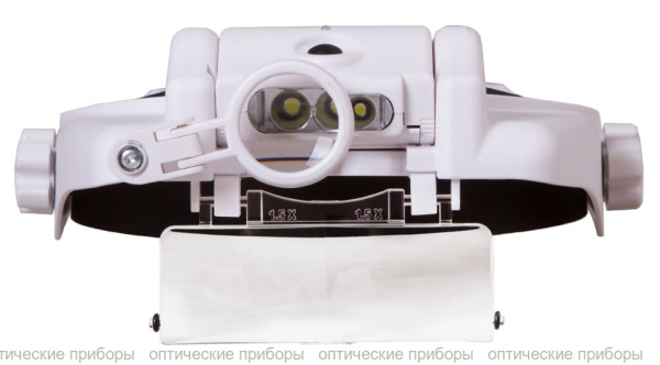 Лупа налобная с аккумулятором Levenhuk Zeno Vizor HR4