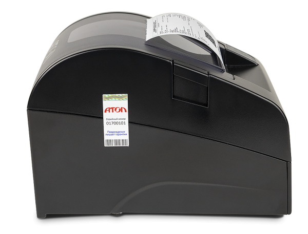 ККТ АТОЛ FPrint-22ПТК. Черный. с ФН 1.2 15 мес. USB. RS-232. Ethernet. 5.0 ККТ АТОЛ FPrint-22ПТК. Черный. с ФН 1.2 15 мес. USB. RS-232. Ethernet. 5.0