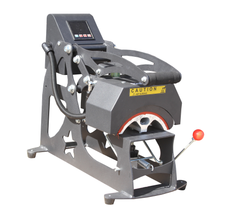 Откидной термопресс для бейсболок и рукавов, с электронным управлением Bulros TC-12