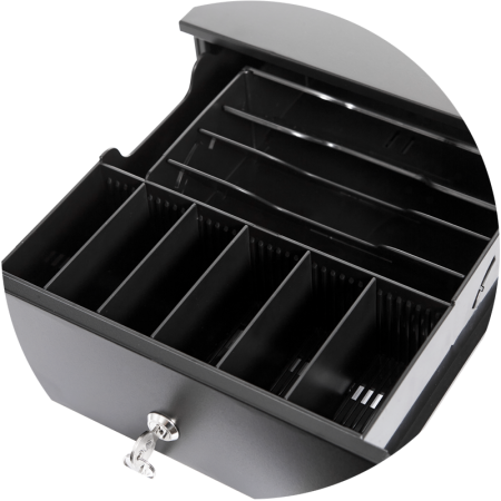 Денежный ящик PayTor HT-240B (Механический, черный)